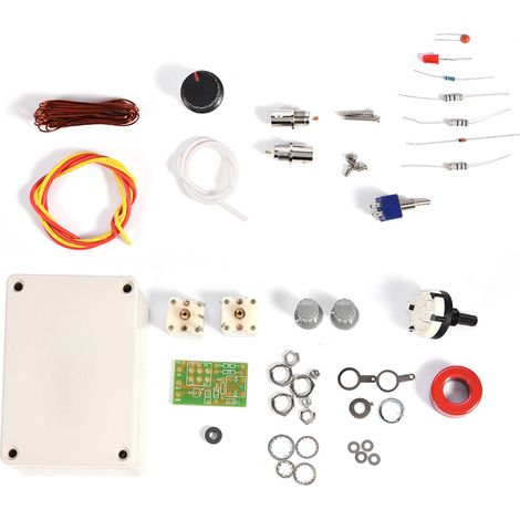 Kit de tuner d'antenne manuel 1-30 MHz pour radio amateur QRP à monter soi-même (1/5)