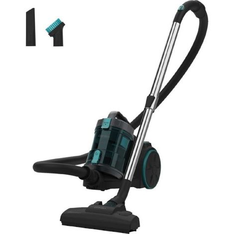 Cecotec Aspirador de Trineo sin Bolsa Conga Rockstar Cyclonic XL. 890W, Depósito Gran Capacidad 2.5L, Filtro Alta Eficiencia (1/5)