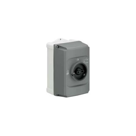 Coffret IP65 pour MS116-MS/MO132-Boit. Gris poignée Noire 1SAM201911R1010 ABB H442161