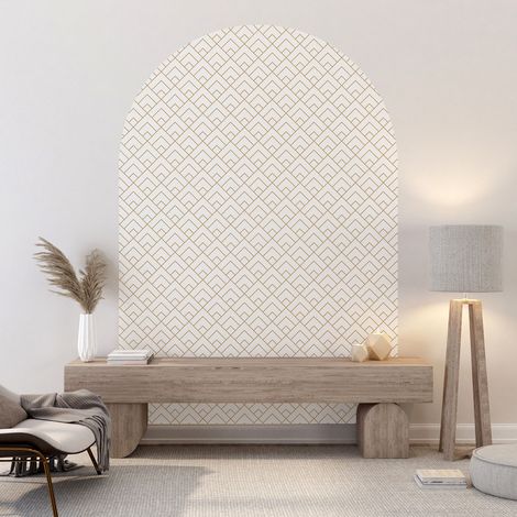 Stickers Arche - Motif oriental - 90 x 150 cm - Adhésif + Protection MATE (1/5)
