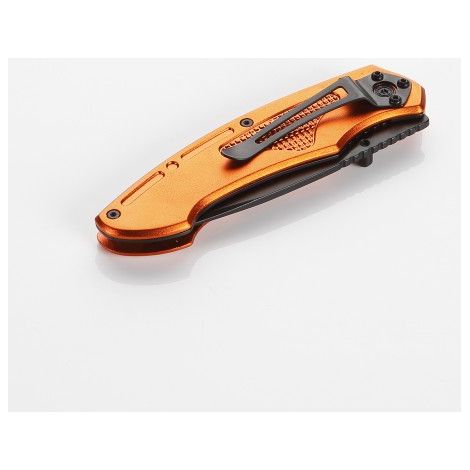 NAVAJA INOX ALYCO ORANGE FILO 85 MM MANGO ALUMINIO (1/5)