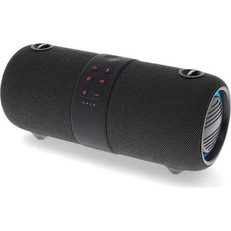 Nedis Bluetooth®-Lautsprecher / 390 min / Handgerät / 40 W / Stereo / Eingebautes Mikro / IPX6 / Schwarz