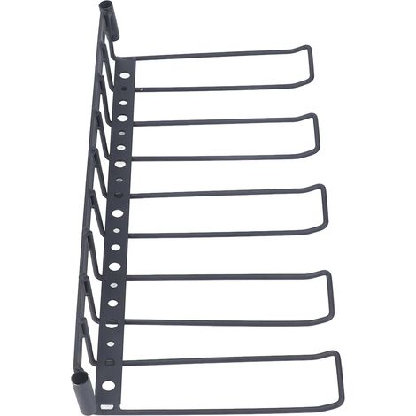 Étagère de rangement murale en acier allié pour outils électriques, idéale pour la maison et le garage. (1/5)