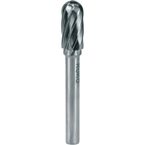 Fraises limes carbure pour l'aluminium forme C cylindrique, bout rond