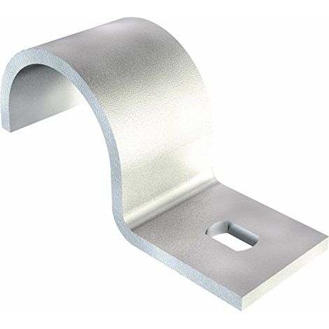 OBO Bettermann Abrazadera de fijación de una oreja 20mm acero galvanizado en caliente, 1014137