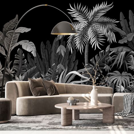 Papier peint panoramique - Forêt tropicale - 130 cm x 72 cm (1/4)