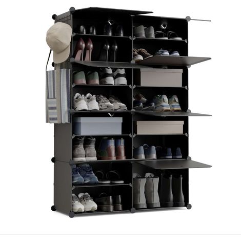 Newlux Zapateros Cube C8 8 Compartimentos, 32 pares (83x32x125cm) (1/5)