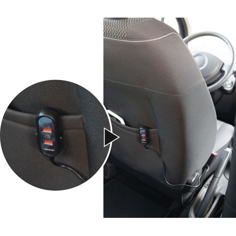 Chargeur Voiture - BE MIX - 5 Ports - Noir (1/5)