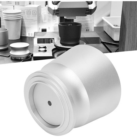 [Kaffeemessbecher] 51-mm-Kaffeemessbecher aus Aluminiumlegierung mit Deckel