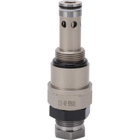 Soupape de décharge rotative standard en acier, valve de trop-plein de rechange PC200-8 pour pelle, finisseur et rouleau compacteur (1/5)