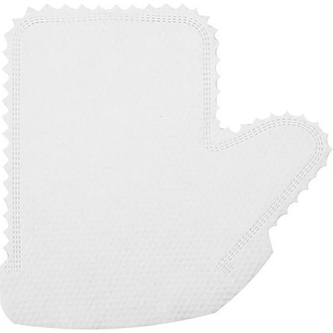 Gant De Nettoyage Microfibre - Lavable Réutilisable - Pour Meubles Miroirs Plantes Cuisine Voiture - Taille Unique 23 x 20 cm - Blanc (1/5)