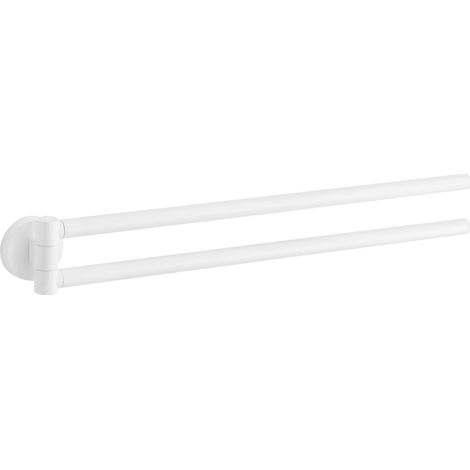 Mexen Remo doble toallero giratorio, blanco - 70507255-20 (1/2)