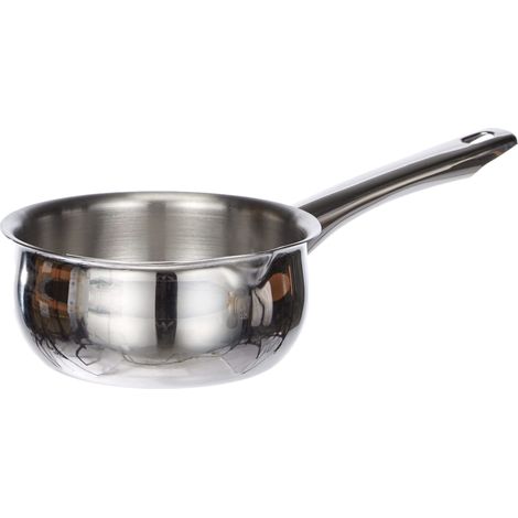 IBILI, Pentolino ricurvo Prisma, 14 cm, acciaio inox, adatto per piani cottura a induzione. (1/5)