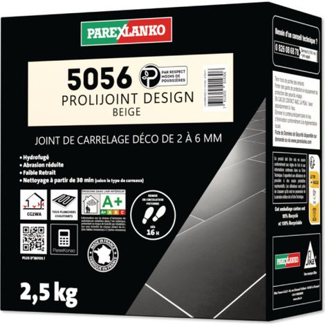 PAREXLANKO 5056 Diseño Prolijoint - Beige - 2,5 kg - L5056BEIGE2.5