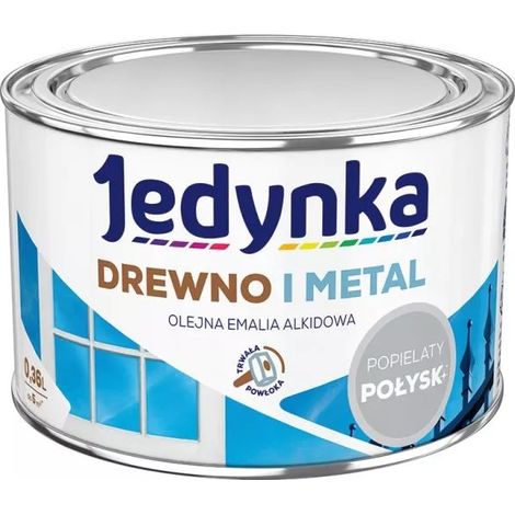 ESMALTE ALQUÍDICO PARA MADERA Y METAL CENIZA 0.36L - 5EMAL.POP0.4