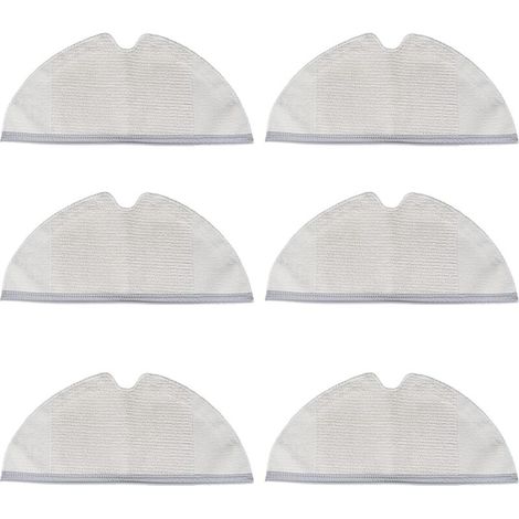 UlisemLot de 6 chiffons de rechange jetables pour aspirateurs Dreame D9 (1/4)