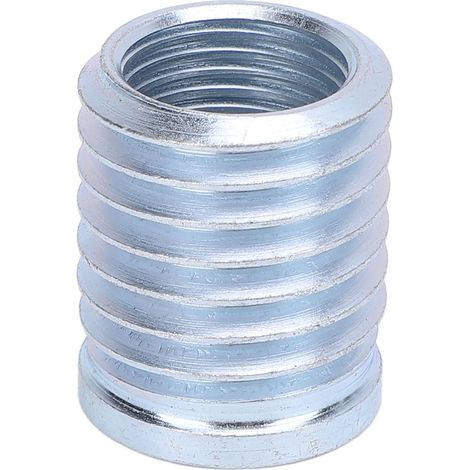 GARRYFIZH ‌Insert de Réparation de Filetage Externe 3/4-10UNF / Interne M14x1.25 - Acier au Carbone pour Bougie et Culasse Moteur 4.6L 5.4L 2 Soupapes‌