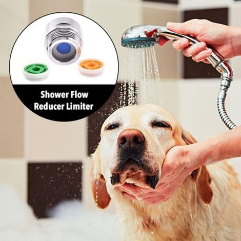 Limiteur De Débit D Eau - Pour Robinet De Douche - 3 Inserts Réglables 4 6 9 L Min - Compatible 95 Des Mitigeurs - Silicone - Lot De 4 Pièces (1/5)