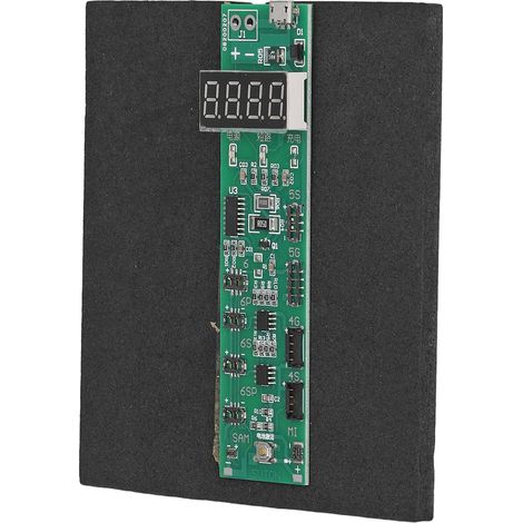 Lademodul mit Batterieschutzplatine, Digitalanzeige, automatischer Abschaltung, Ladezubehör (1/5)