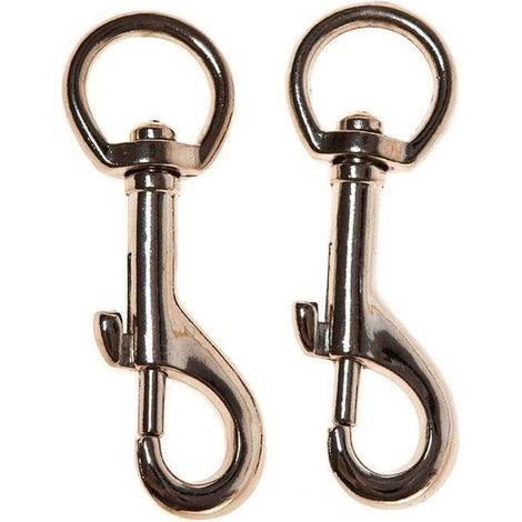 Hikvision CLASP 1/2 NI 2DD mousqueton nickelé pack de 2