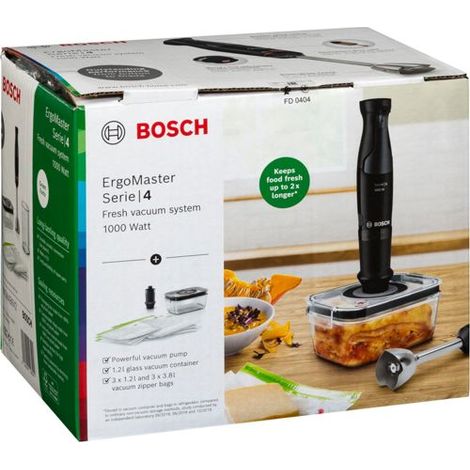 Bosch MSM 4B6V2 ErgoMaster Serie 4 schwarz / gra