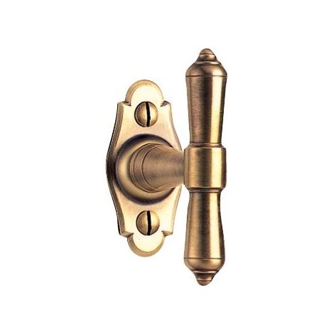 Bouton sur platine Namur BOUVET Laiton patiné - 47049 (1/2)