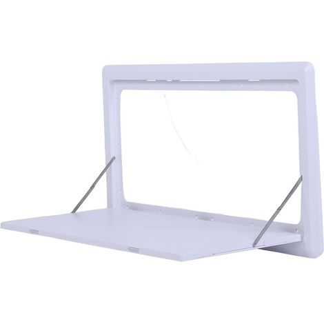 Folding Wall-Mounted Table for Campervans, 800x450mm, 25kg Load Capacity, Lockable, Safety-Resistant for Trailer Travel CMB0135 (1/5)