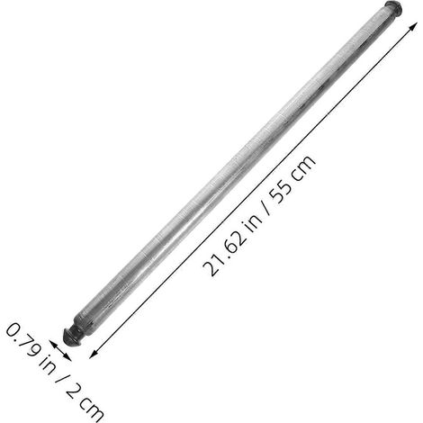 Roues de rechange pour poubelle (2 pièces) - Accessoires pour chariot de jardin (1/4)