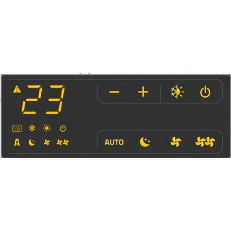 DAIKIN Regolatore a 4 stadi con termostato ambiente Regolatore elettronico Smart-Touch (on board), EKRTCTRL2