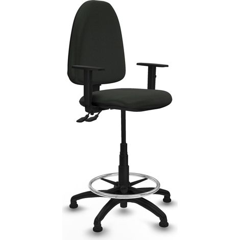 Piqueras y Crespo B1D01RT Silla de Oficina Negra Confortable (1/3)