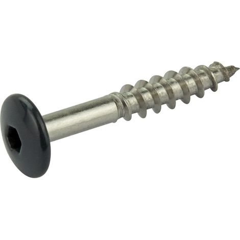 Fassadenschrauben 5,5x35 mm Edelstahl Bauschrauben 100 Stk.