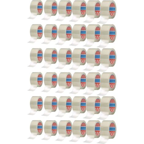 36 rouleaux de ruban adhésif transparent Tesa 50 x 66mm