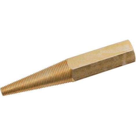 Broche conique avec filetage à gauche – 12,7 mm – Pour empilement de disques de polissage – Compatible tourets standards (1/3)