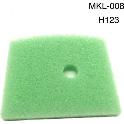 Filtre à air mousse compatible Hus 537 18 63-01 - pour 123LD 223R 323L