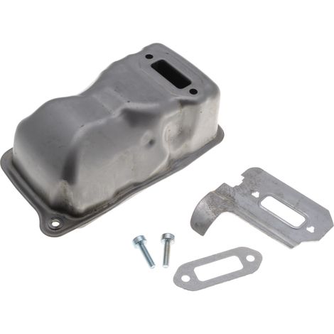 Jardiaffaires – Pot d'échappement complet pour découpeuse thermique – Compatible Stihl TS410 TS420 – Remplace 4238 140 0611 4238 140 0610 4238 149 0600 (1/3)