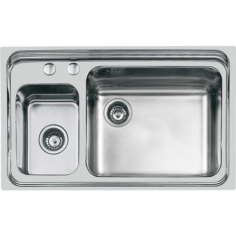 Foster Triplo Invaso.2V.52.Q4 Fregadero encastrado bajo encimera Rectangular Acero inoxidable (1/3)