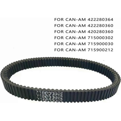 Courroie de transmission pour quads Can-Am Outlander - modèles 500, 570, 650, 800 et 1000 (1/5)