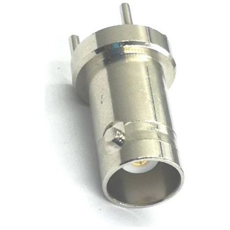 Connecteur coaxial RS PRO Femelle Verticale, raccordement Traversant 50O Montage sur CI ( Prix pour 1 ) (1/2)