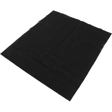 Tapis de protection noir portable, lavable et réutilisable, pour repassage à haute température.