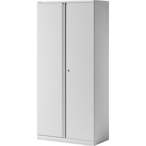 BISLEY Essentials Flügeltürenschrank Verkehrsweiß (1/5)