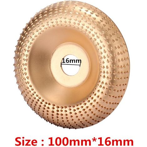 Or (diamètre intérieur de 16 mm) Plateaux à thé à poncer, disques de ponçage à façonner, disques de polissage, disques de ponçage pour le travail du bois, meuleuses d'angle, disques pour le travail du (1/5)