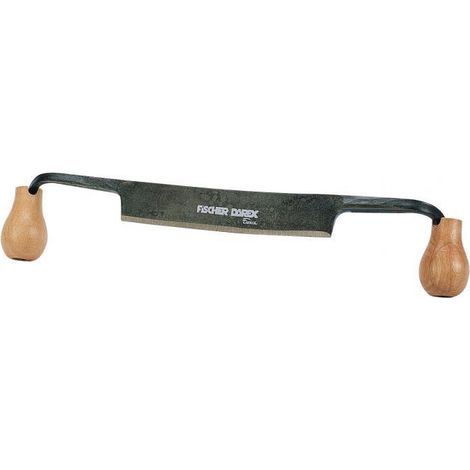 Fischer Darex – Plane de charron pour chanfreinage – Long 160mm – Pour bois dur et teck – Coupe nette sans éclat