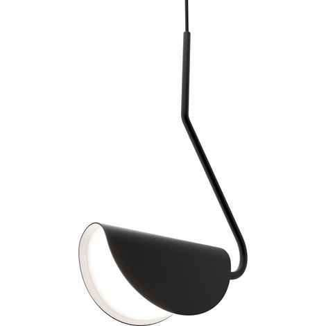 Suspension moderne Maytoni Mollis noire G9 MOD126PL-01B (1/2)