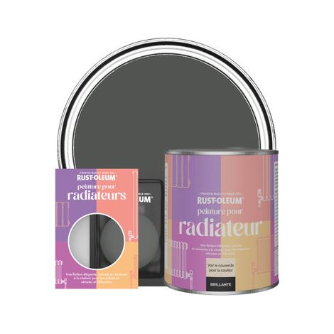 Peinture pour Radiateur, Finition Brillante - Graphite (1/3)
