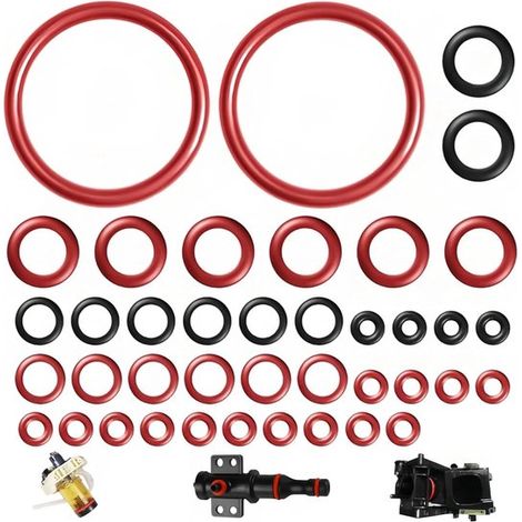 Lot de 40 joints toriques en silicone pour machine à café, kit d'entretien alimentaire, résistants à la chaleur, pour groupe de percolation et équipement à bière (1/5)