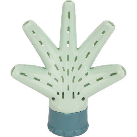 Spatule professionnelle pour sèche-cheveux en forme de paume, diffuseur adapté aux cheveux bouclés et ondulés, accessoire de salon (1/5)