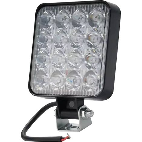 FARO FENDINEBBIA QUADRATO PER AUTO 16 LED - 48 W - LM 1800