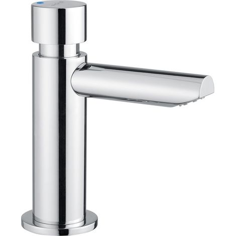 Grifo lavabo con pulsador y parada temporizada Idral Minimal 800.10 Cromo - 15 Sec