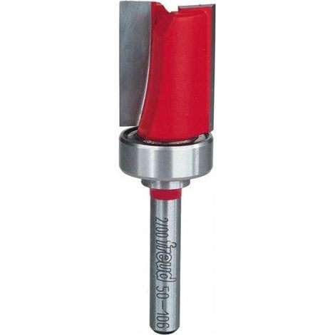 Mèche à ébarber avec roulement supérieur FREUD - Ø22 H20/60 Q8 Z2 - F03FR02010 -50-10808P (1/3)