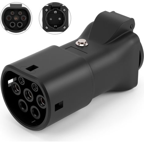 TONYSA Adaptateur V2L Compatible avec Smart, Uniquement Compatible avec Smart Auto EV, Adaptateur 16 A 220 V du Véhicule à la Charge, Applicable au Déchargeur Smart 1, Smart 3, Type 2 (1/5)